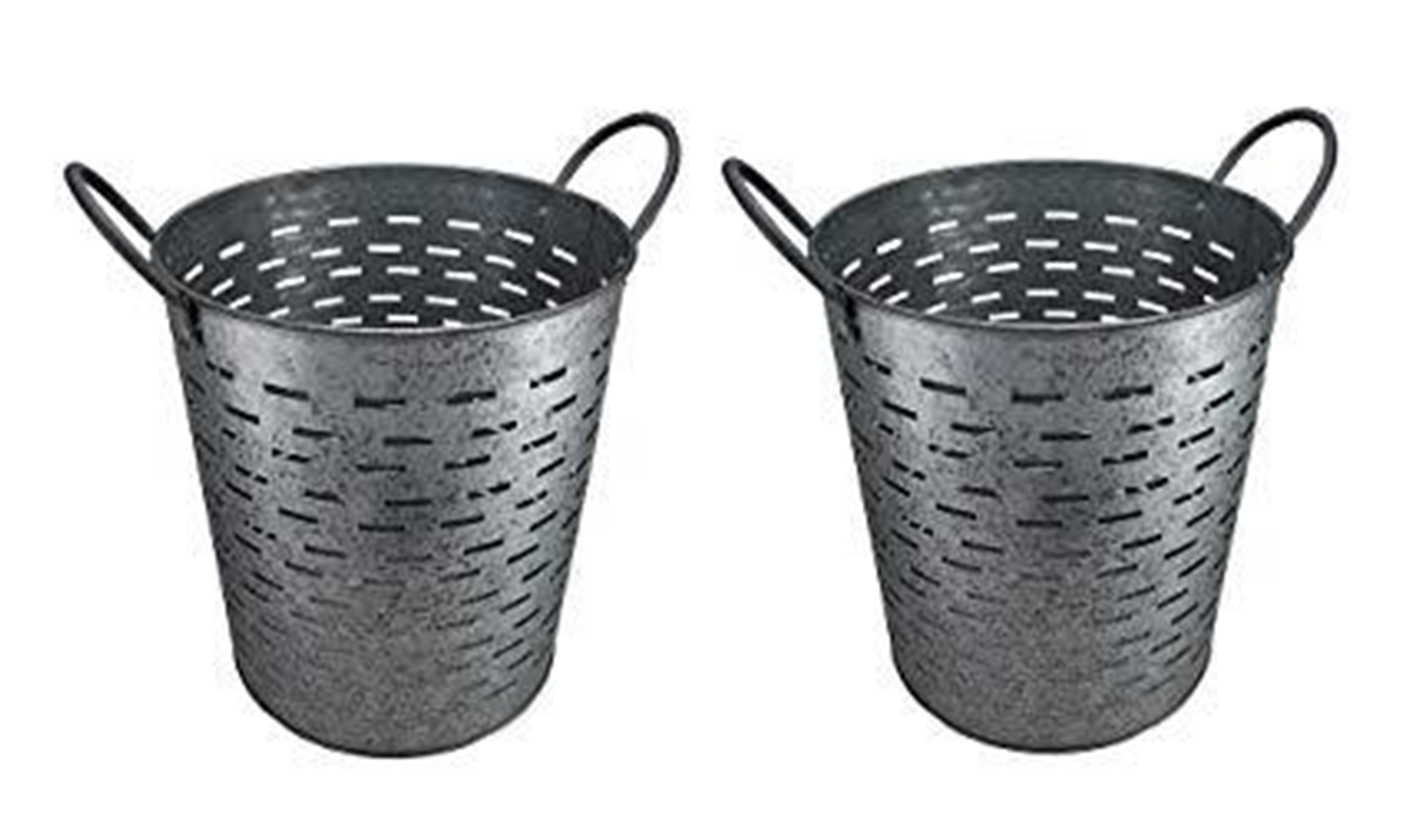 Patina Galvanized Planter