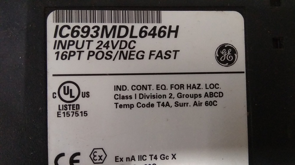 Ge Fanuc Input Module