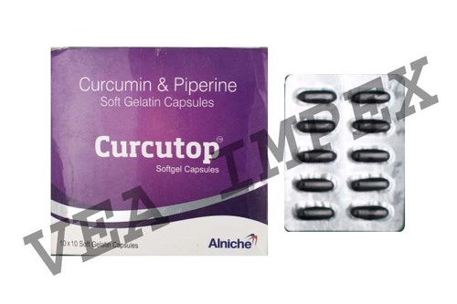 Curcutop (Curcumin And Piperine Capsules) - Drug Type: Health Supplements