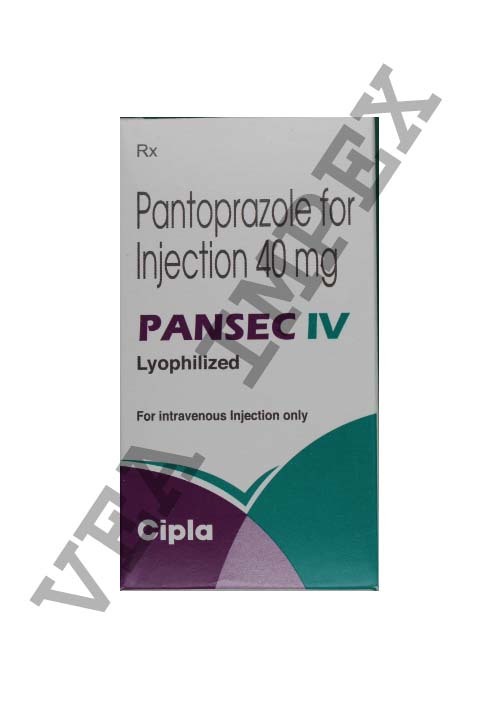 Pansec Iv Pantoprazole Injection - 40mg Liquid Simplifies Digestion For All Age Groups Room Temperature Storage