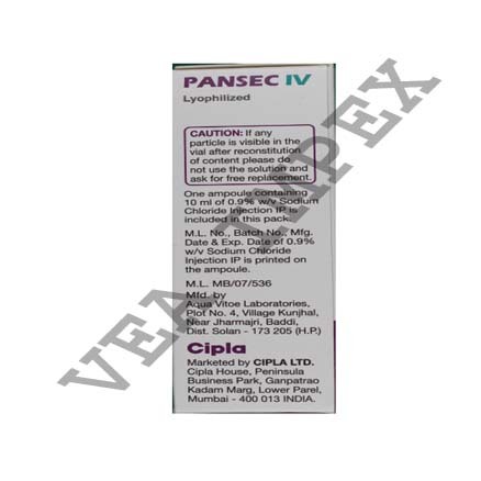 Pansec Iv Pantoprazole Injection - 40mg Liquid Simplifies Digestion For All Age Groups Room Temperature Storage