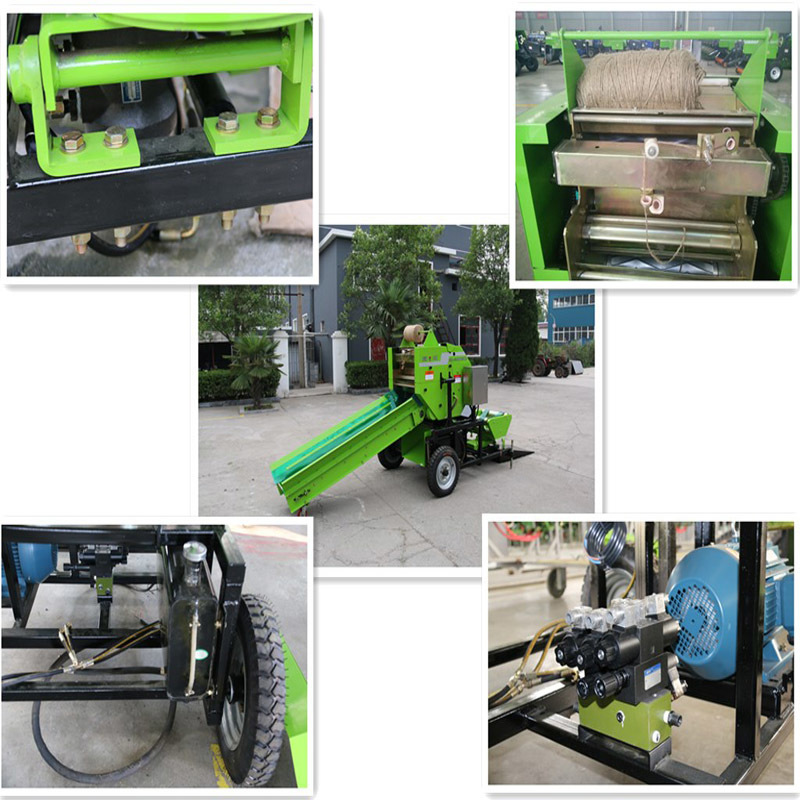 Silage Baler And Wrapper Forage Round Baling Machine Capacity: 2000 T/hr