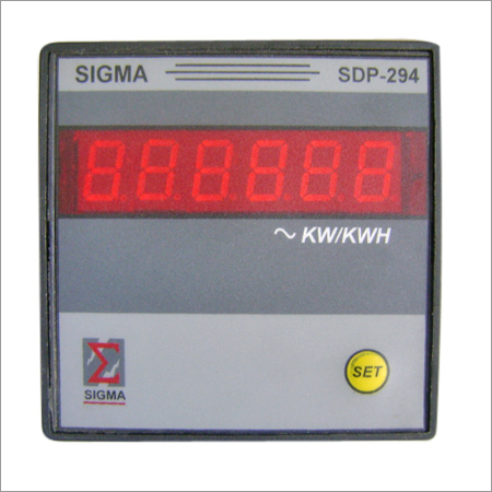 3 Window Panel Meter