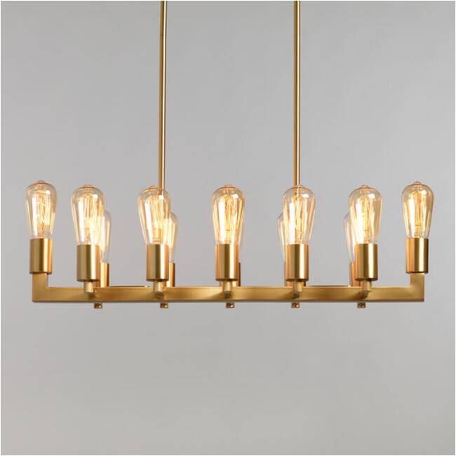 Brass Chandelier