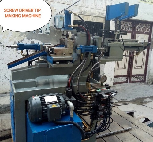 Screw Driver Tip making machine