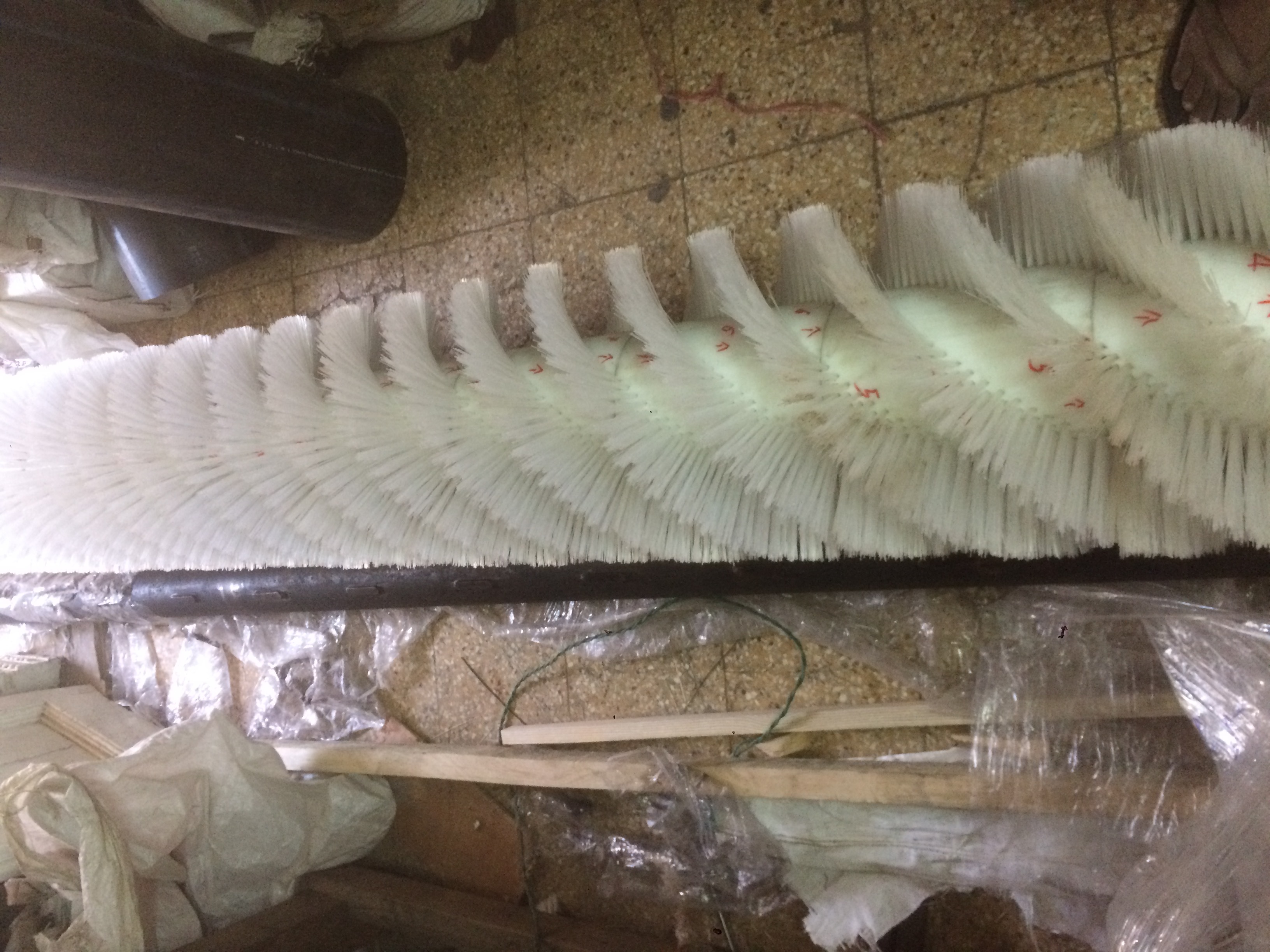 Aluminum Base Brush - Bristle Color: All Color Are Available