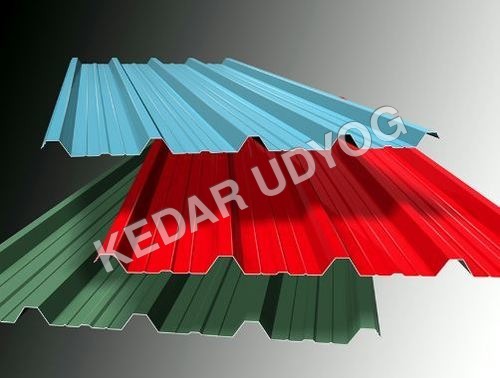 स्क्वायर एल्युमिनियम कलर कोटेड रूफिंग शीट