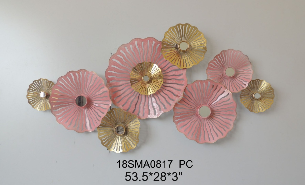 Antique Glass Wall Hanging