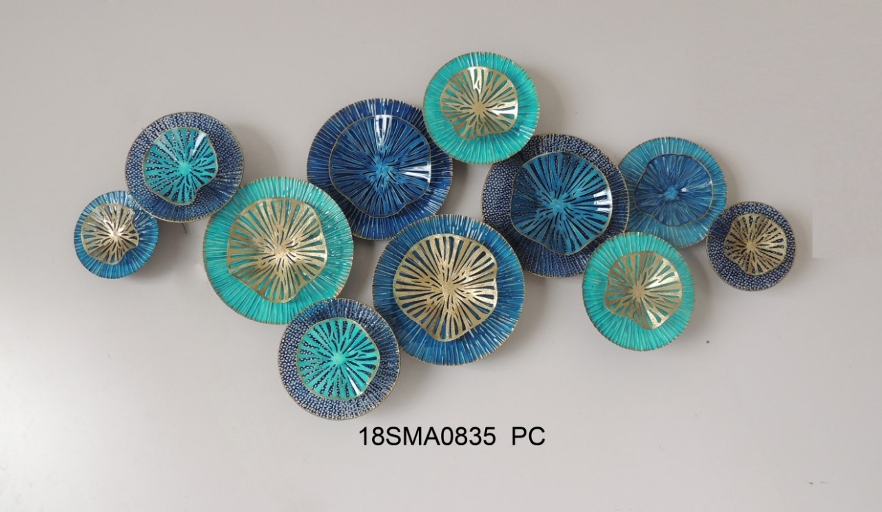Antique Glass Wall Hanging