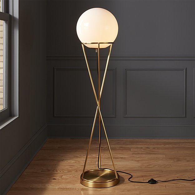 Black Modren Floor Lamp