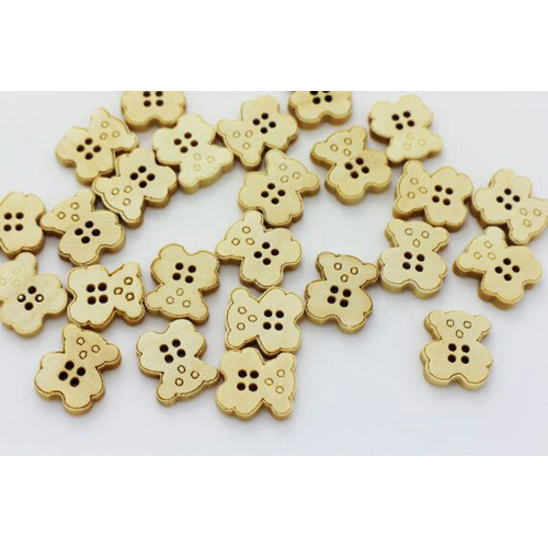 बच्चों के लिए लकड़ी का बटन