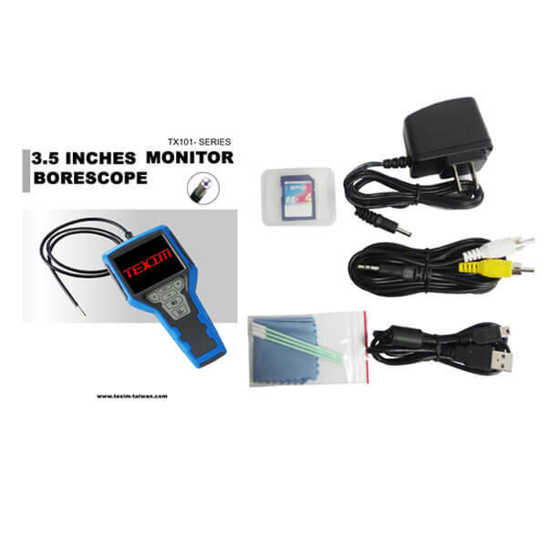 Blue / Red Portable Video Borescope (Tx101-39)