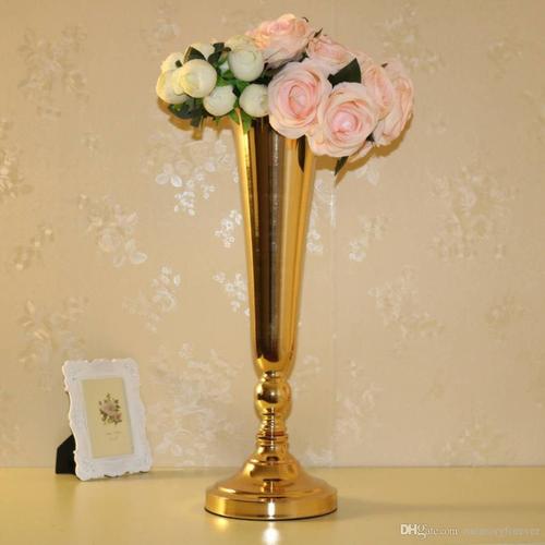 Silver Metal Flower Pots For Table