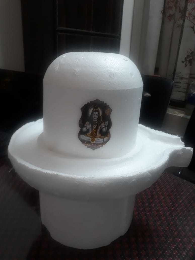 Thermocol Shivling