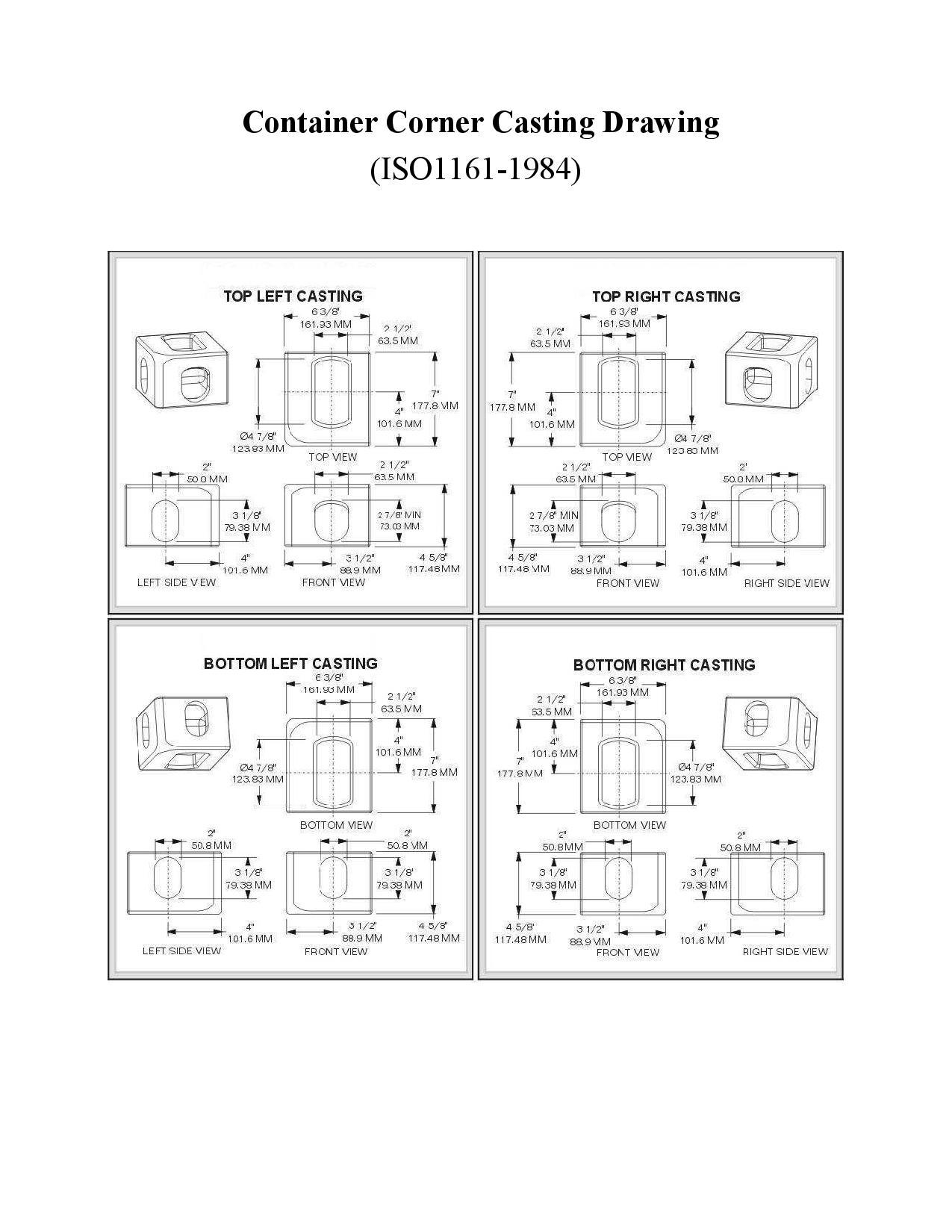 Container Corner Block