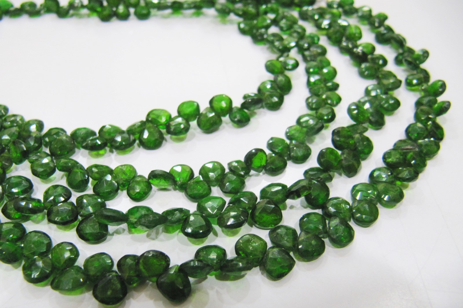 Stone Aaa Quality Natural Green Tourmaline 15-16mm Beads