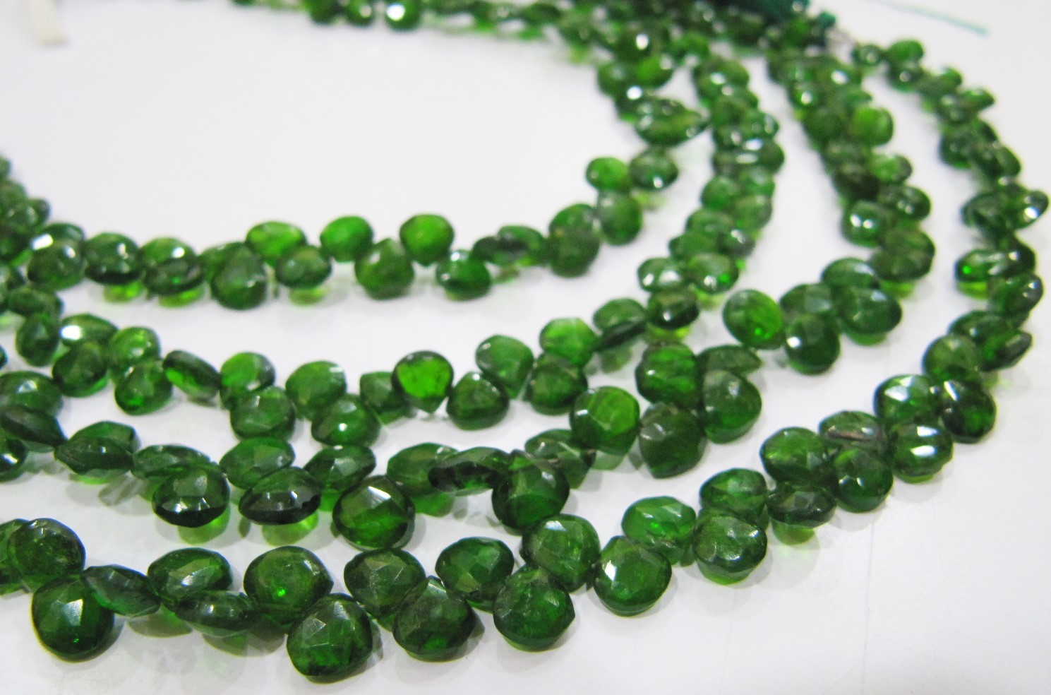 Stone Aaa Quality Natural Green Tourmaline 15-16mm Beads