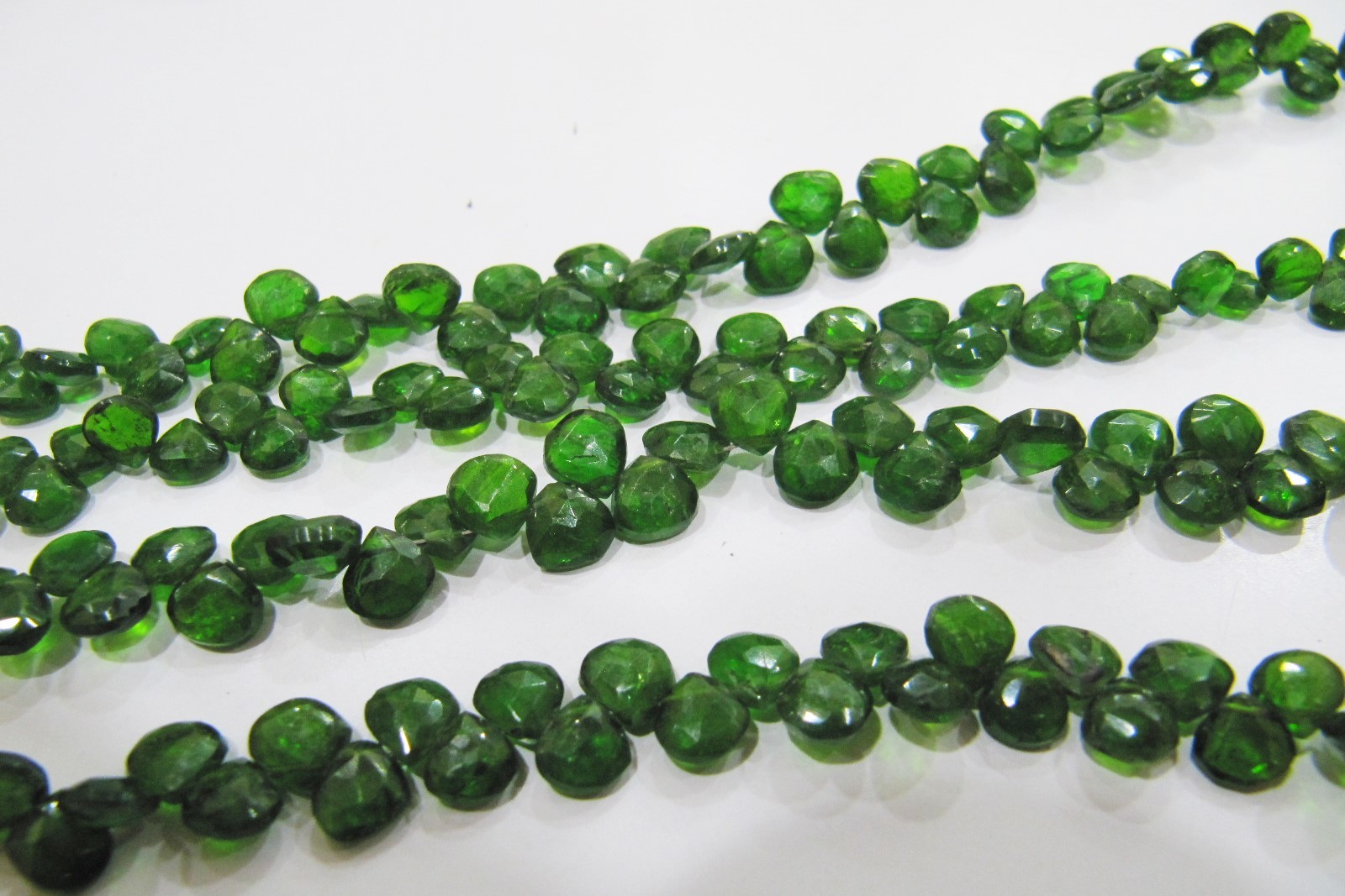 Stone Aaa Quality Natural Green Tourmaline 15-16mm Beads