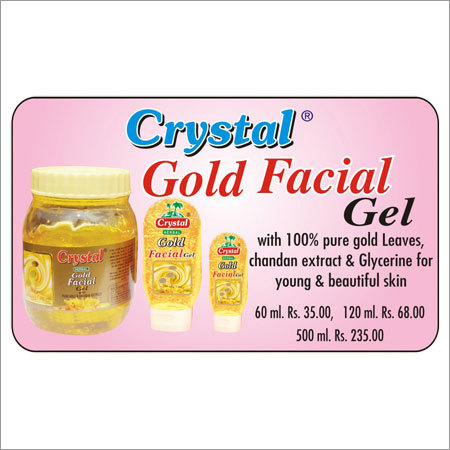 क्रिस्टल फेसियल जेल