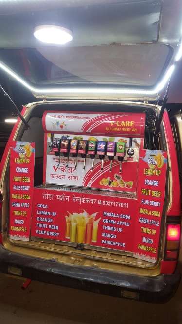 Mobile Soda Vending Machine
