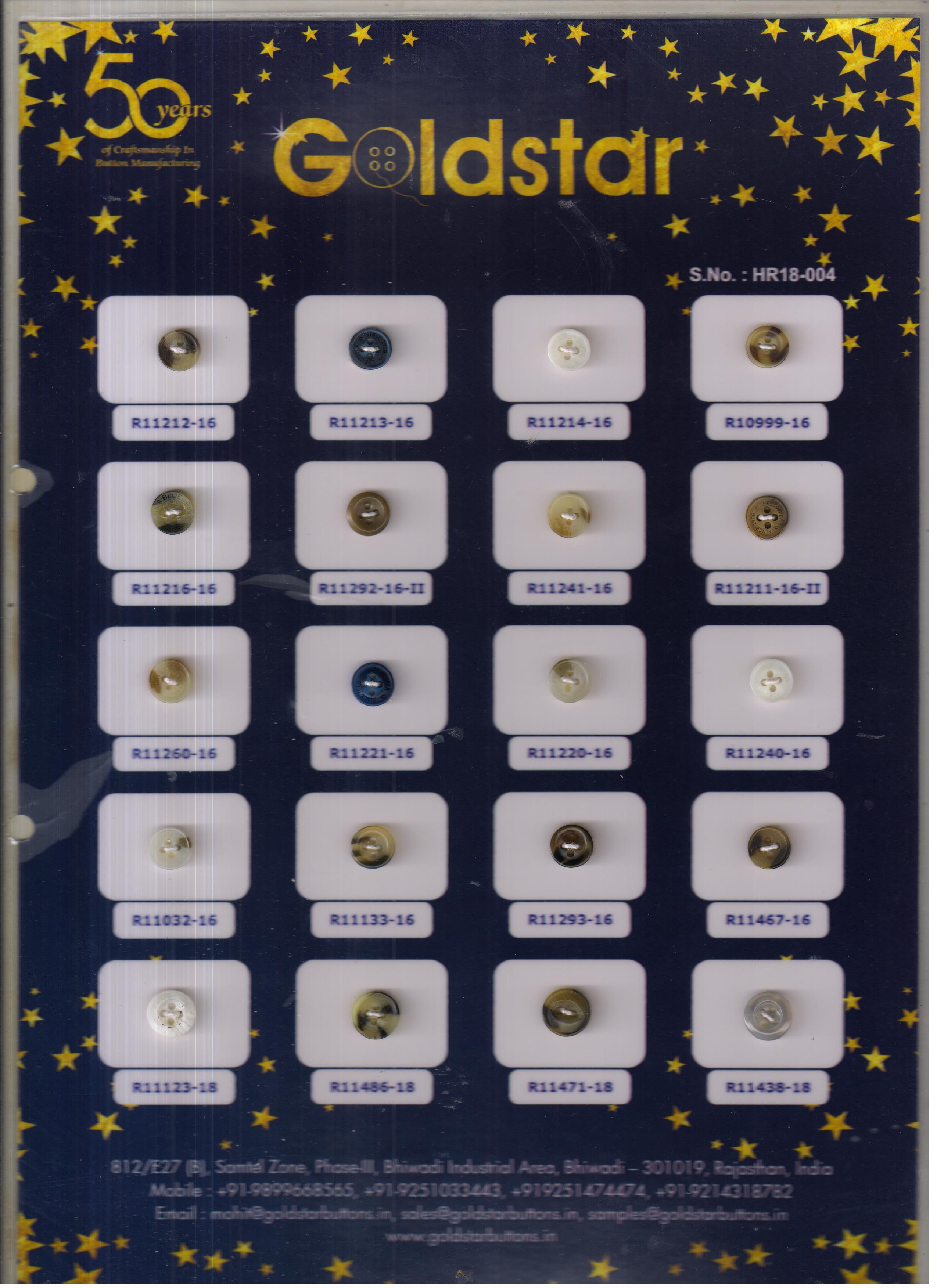 Multi Polyester Button