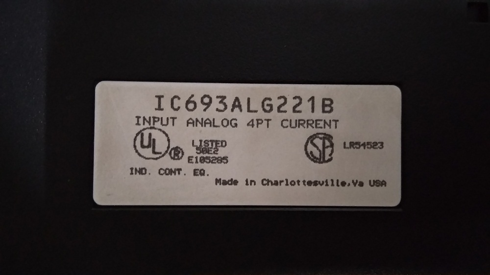 Ge Fanuc Input Analog Module