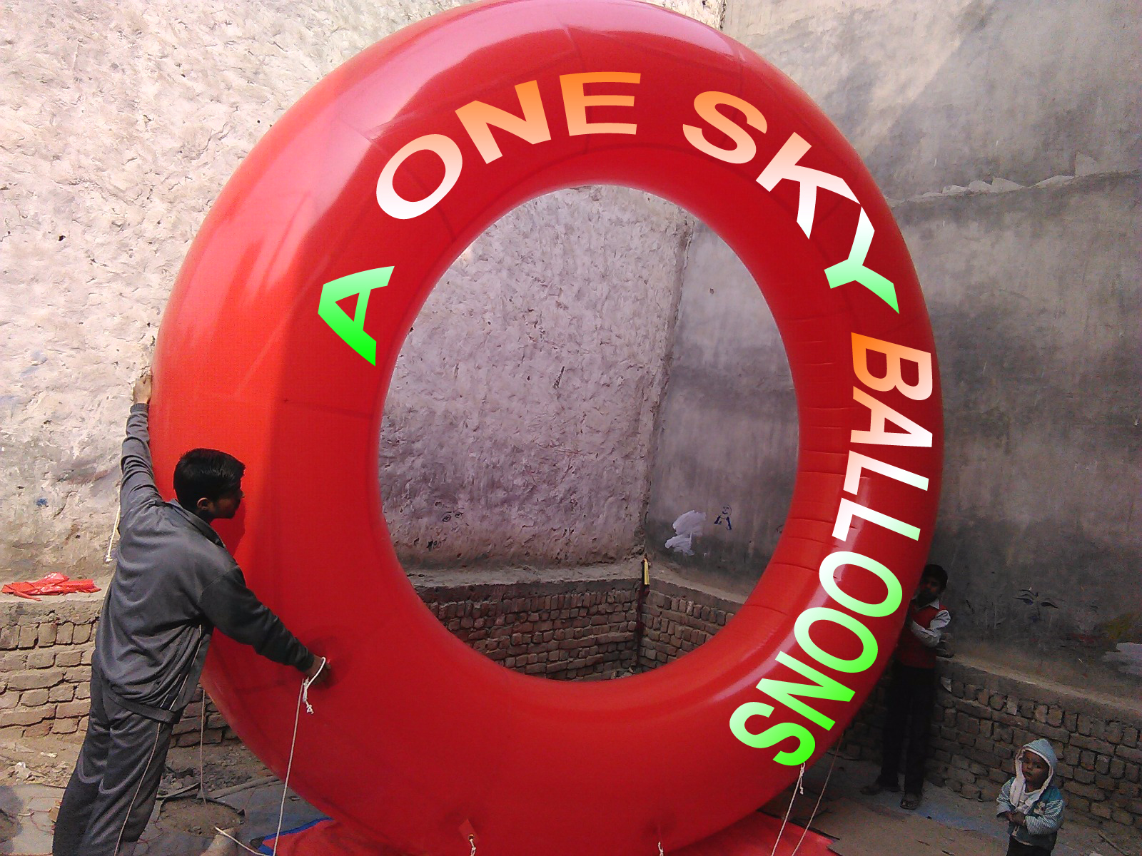 Giant Advertising Sky Balloon - Pvc, 10x10 Foot | Puncture Resistant, Alluring Prints, Easy To Inflate, Customizable Sizes