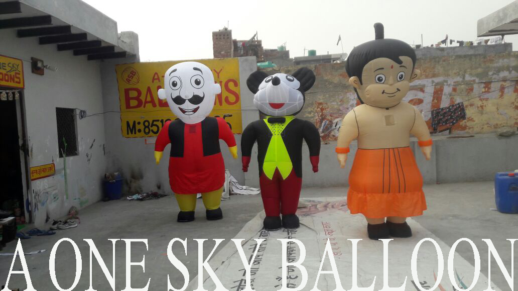 Walking Inflatable - Nylon, 6 To 8 Ft, Multicolor | Eye-catching, Portable, Customizable, Durable, Lightweight