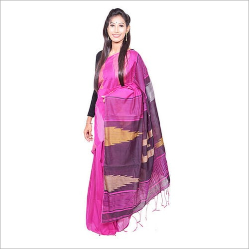 Purple Box Handloom Saree