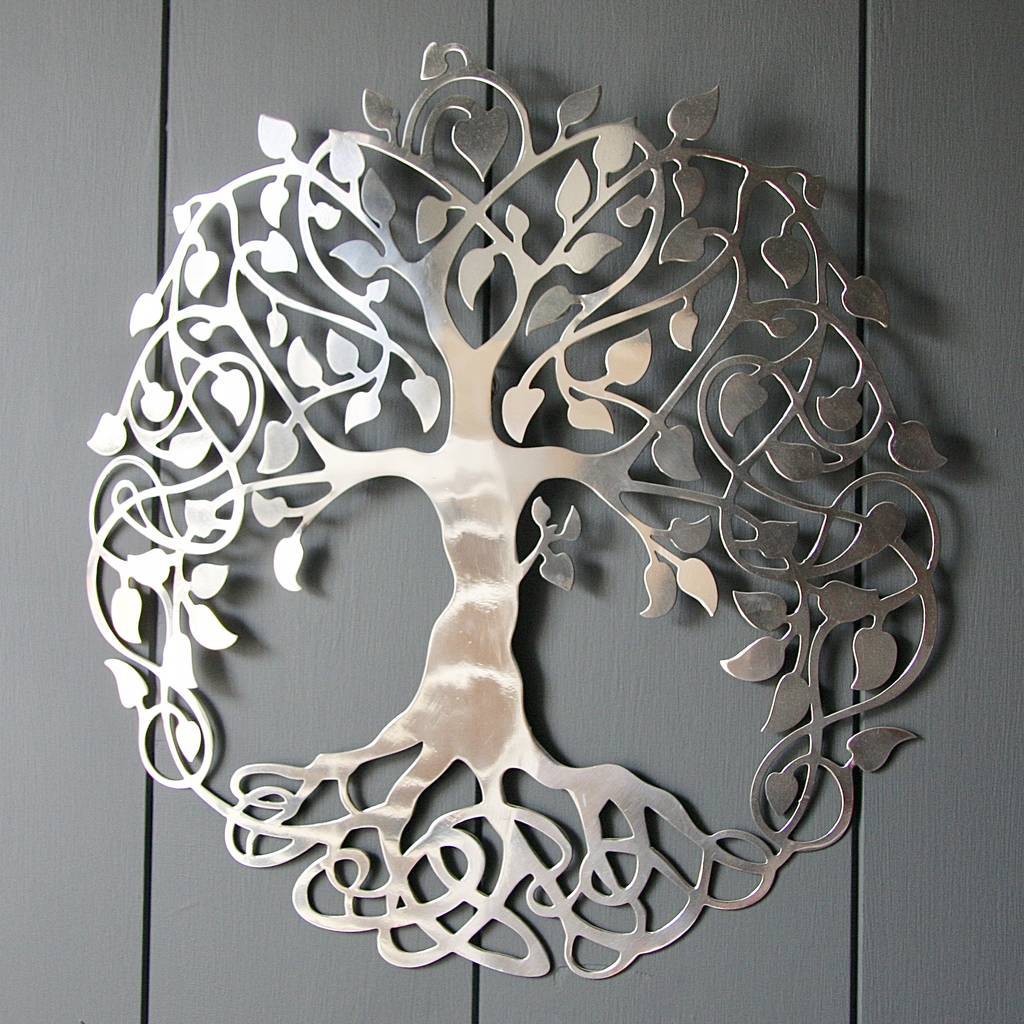 Antique Modern Metallic Wall Arts