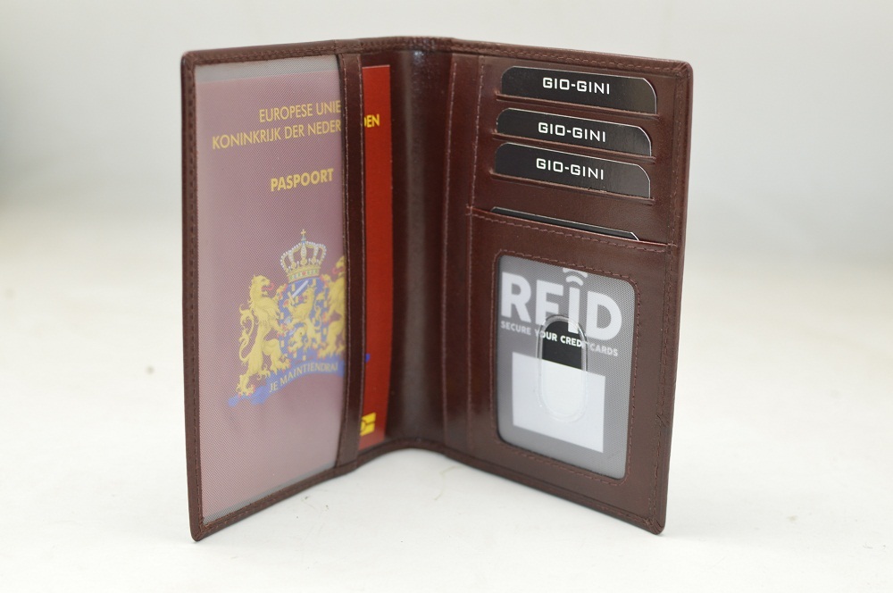 Tan Leather Passport Cover