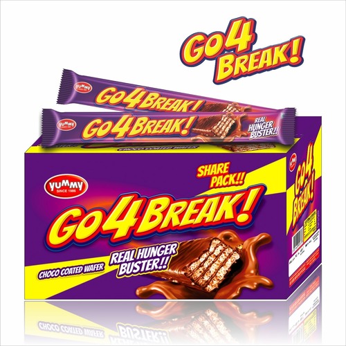 चॉकलेट कोटेड वेफर