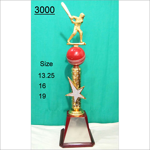 Round Cricket Trophy