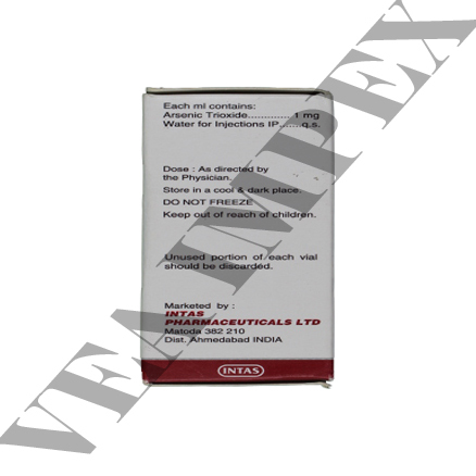 Arsenox Arsenic Trioxide Injection Shelf Life: 2 Years