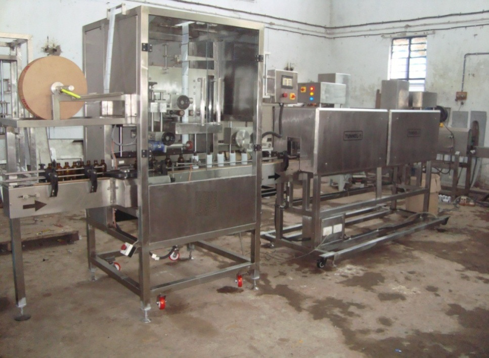 Automatic Shrink Sleeve Label Applicator Machine