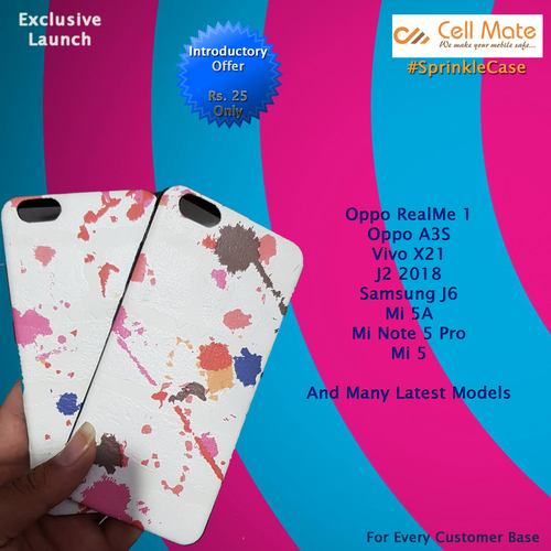 Multicolor Sprinkle Case And Cover