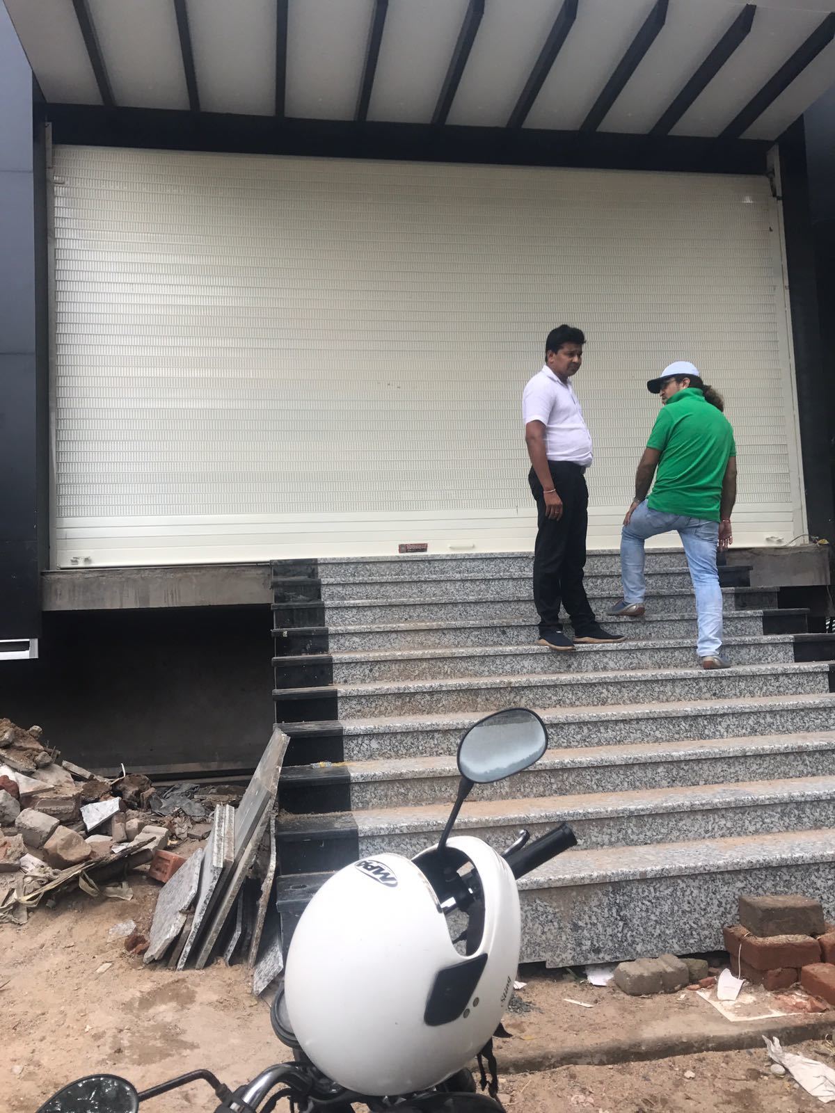 Without Colour Motorized Operated Rolling Shutter