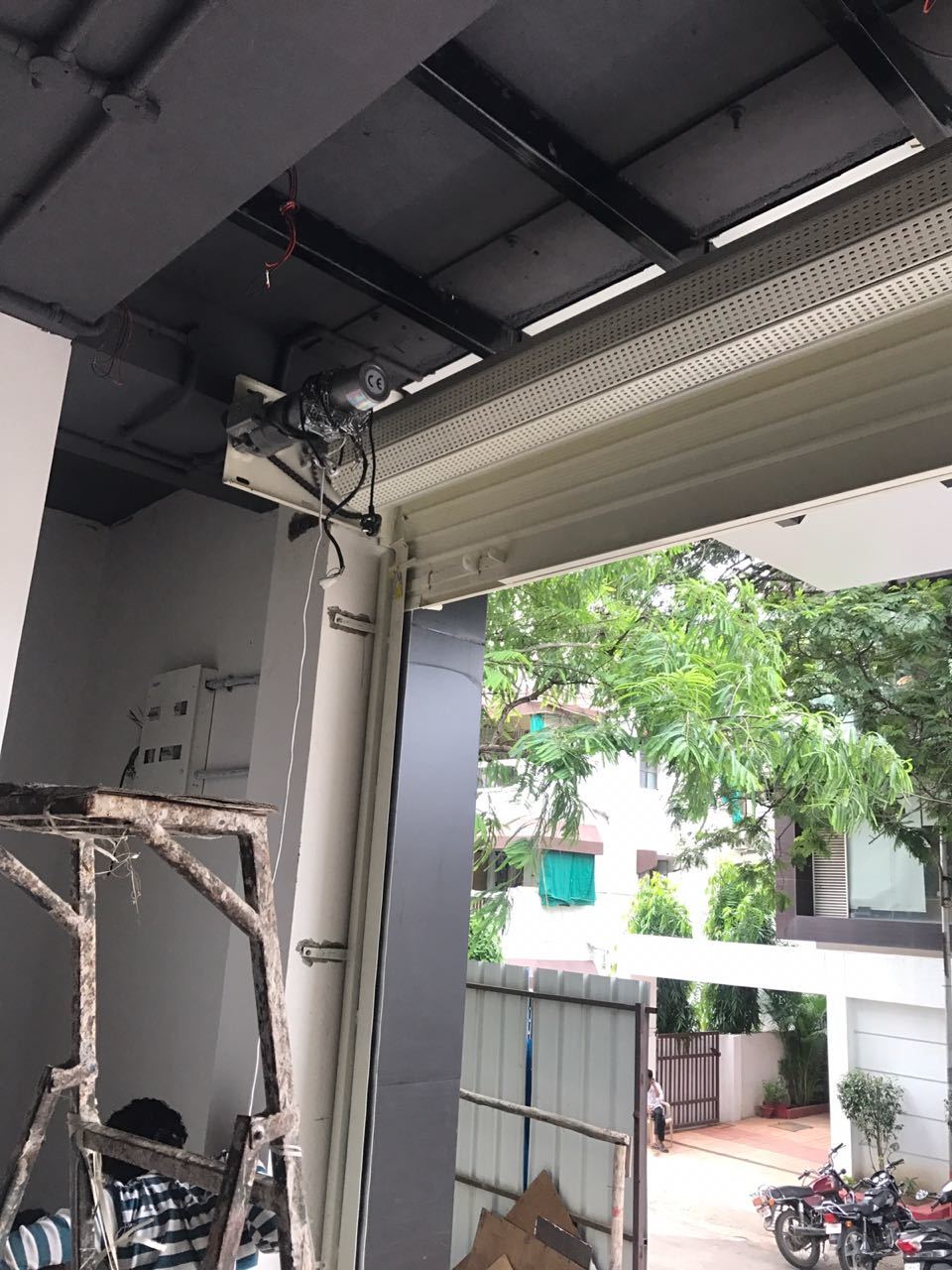 Without Colour Motorized Operated Rolling Shutter