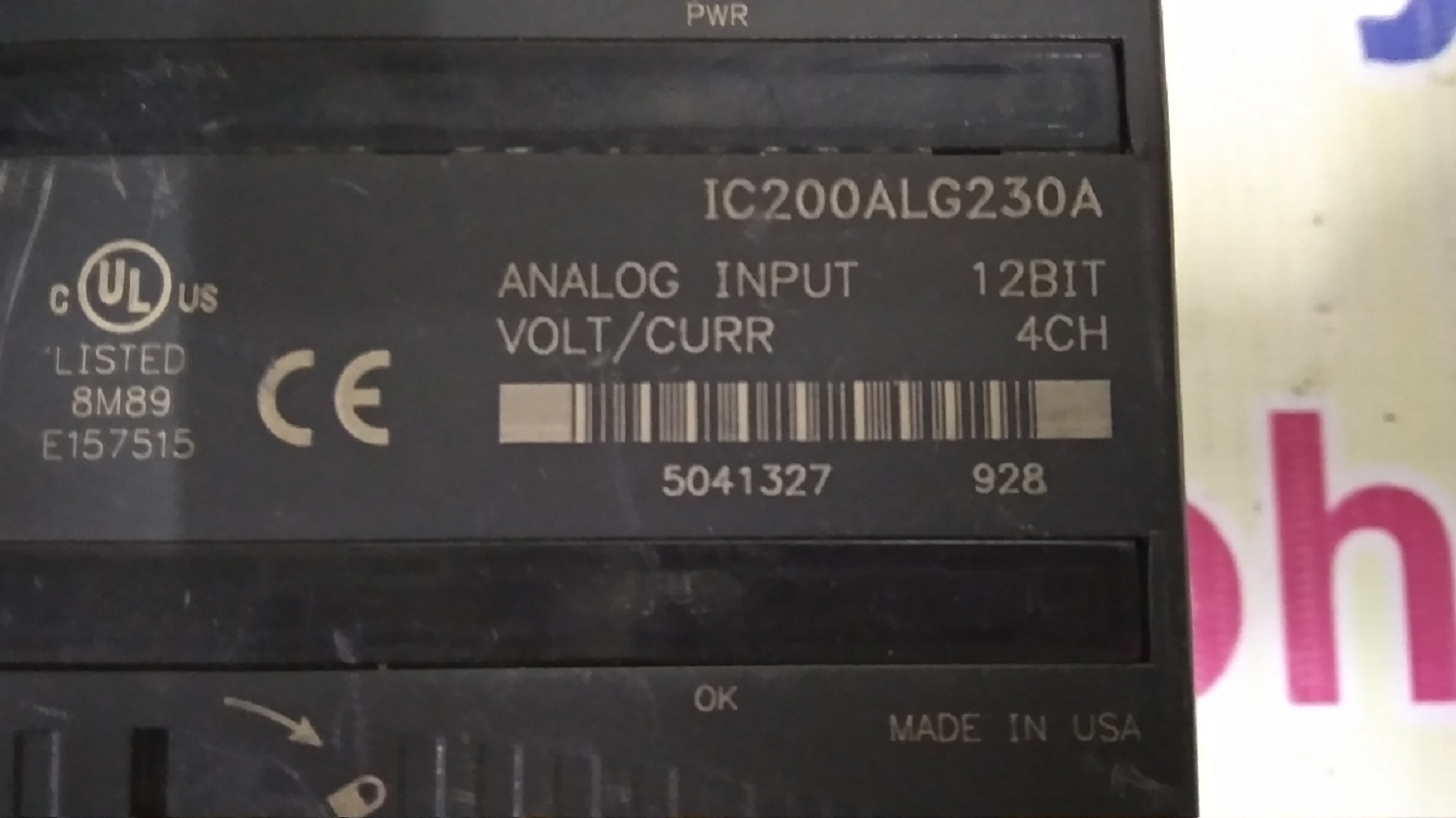 Ge Fanuc Versamax Analog Input Module