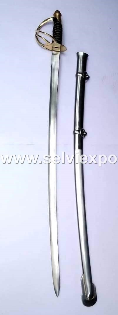 American Cavalry Officer's Sword Length: 39.6 Inch (In)