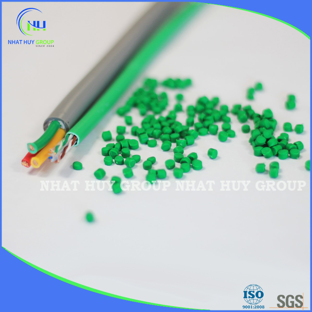 Any Color Flexible Pvc Compound For Cable Insulation And Sheathing