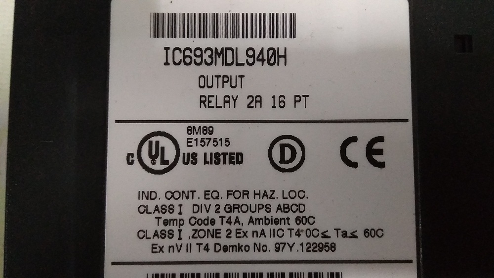 Ge Fanuc Output Module - High Grade Plastic Body, 8-channel 2a 24v Dc, Din Rail Mount, Led Indicators