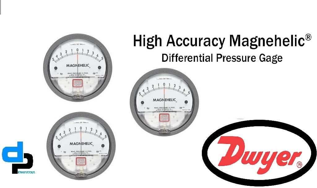 Polished Dwyer 2300-10cm Magnehelic Differential Pressure Gauge- Range 5-0-5 Cm