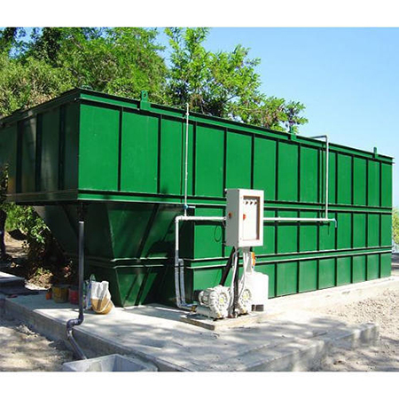 Containerized Effluent Treatment Plant - Automatic 500 Litre Per Batch, Green Color | Installation Service Included