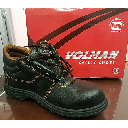 लेदर सेफ्टी शूज़