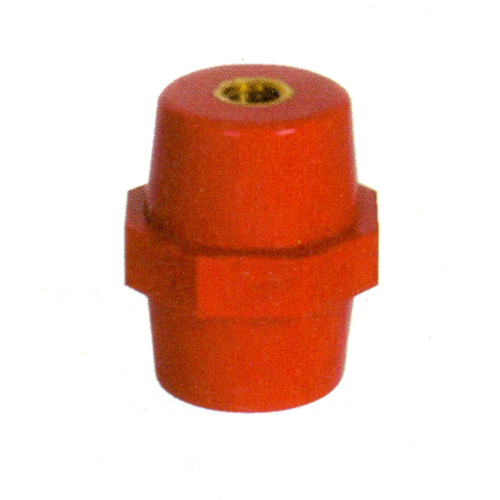 Octagonal Electrical Insulators - Brass & PVC, Dimensions: D1 15-52mm, D2 19-65mm, Height 25-100mm, 1.5kV Insulation