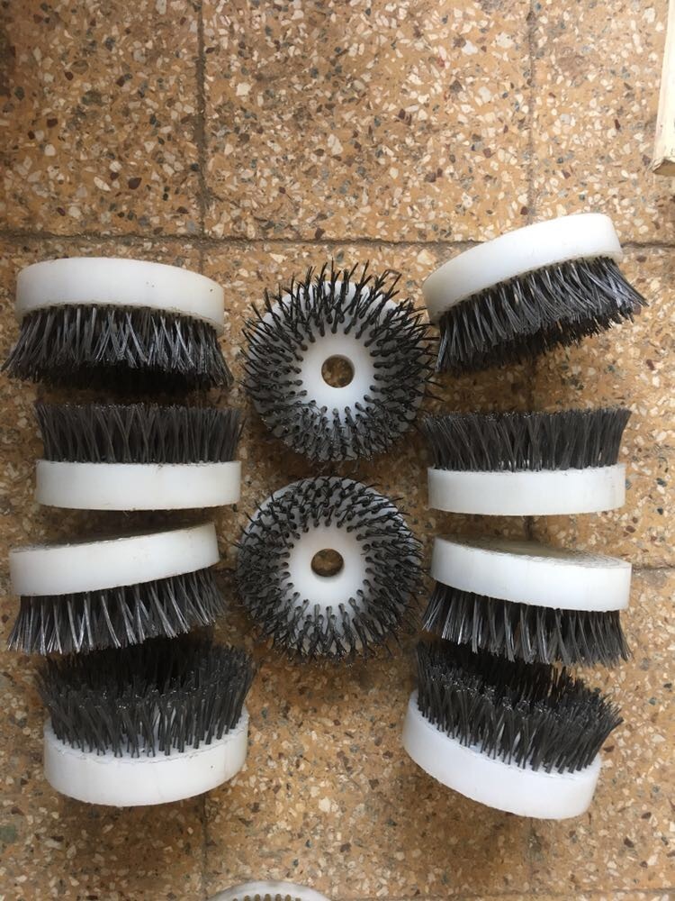 Disc Brushes - Plastic, Cylindrical Shape, All Diameters Available, Multi-color Bristles | High Durability, Easy Usage, Low Maintenance, Versatile Applications