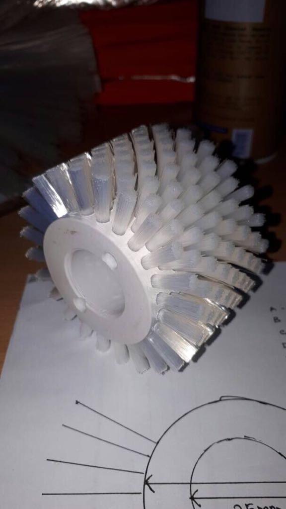 Spiral Roller Brushes - Nylon, Polypropylene, Brass Wire, Stainless Steel | Wide Range Of Brush Sizes, Easily Installed For Industrial Car Washers