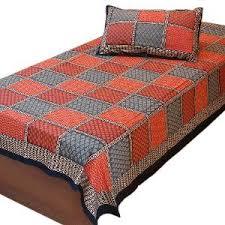 Multi Colour Hand Block Print Bed Sheet