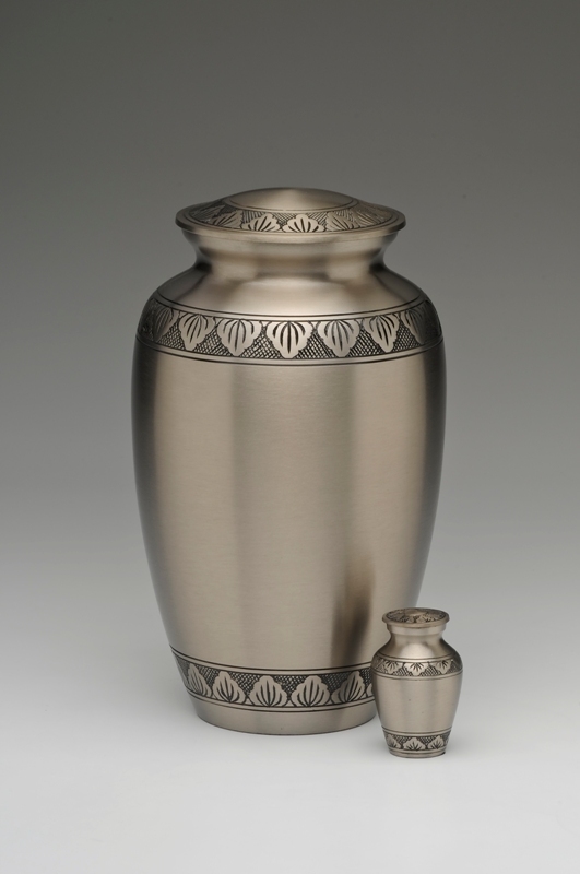 Polishing White Cremation Urn